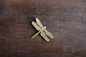 Golden Dragonfly Brooch