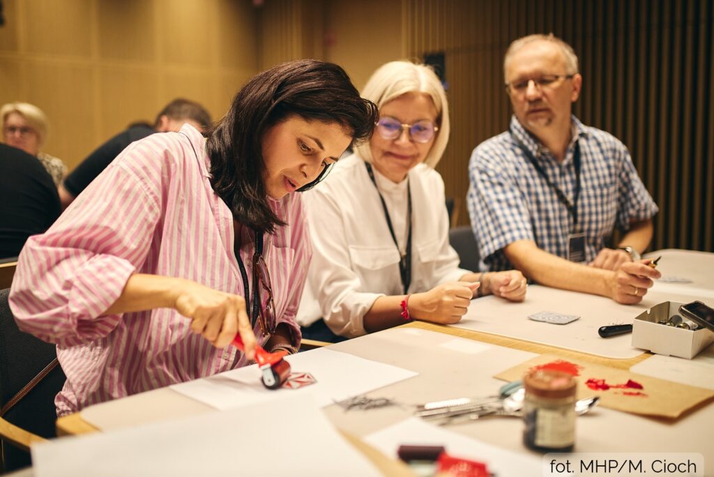 Warsztaty artystyczne w Warszawie - linoryt